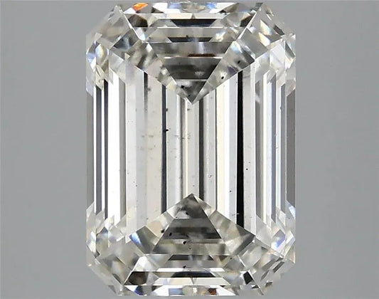 3.11ct Emerald Lab Grown Diamond (Colour H, Clarity SI1, IGI Certified)