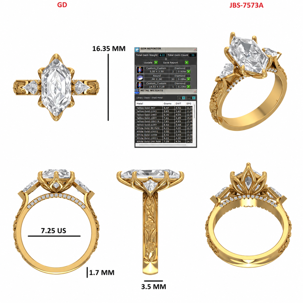 Custom Ring Order Andrew Hart