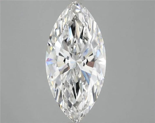 4.04ct Marquise Lab Grown Diamond (Colour F, Clarity VS1, IGI Certified)