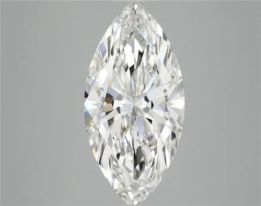 4.00ct Marquise Lab Grown Diamond (Colour F, Clarity VVS2, IGI Certified)