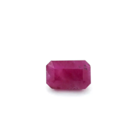 2.67ct Emerald Natural Ruby (Colour Red, Clarity Slightly Included, Cut Faceted)