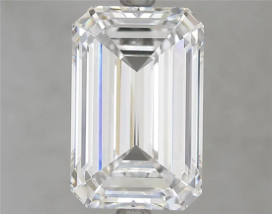 5.00ct Emerald Lab Grown Diamond (Colour D, Clarity VVS2, IGI Certified)