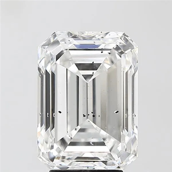 5.00ct Emerald Lab Grown Diamond (Colour F, Clarity SI2, IGI Certified)