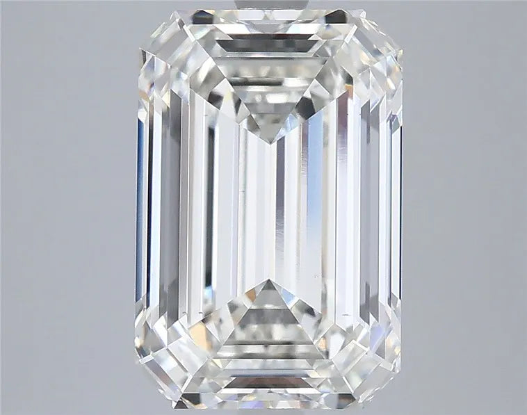 5.00ct Emerald Lab Grown Diamond (Colour H, Clarity VS1, IGI Certified)