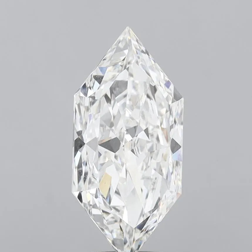 5.00ct Hexagonal Lab Grown Diamond (Colour E, Clarity VS1, IGI Certified)