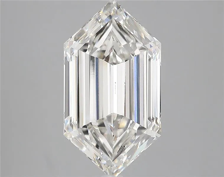 5.00ct Hexagonal Lab Grown Diamond (Colour F, Clarity VVS1, IGI Certified)