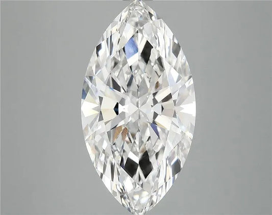 5.00ct Marquise Lab Grown Diamond (Colour E, Clarity VS2, IGI Certified)