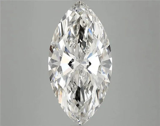 5.00ct Marquise Lab Grown Diamond (Colour G, Clarity VS2, IGI Certified)