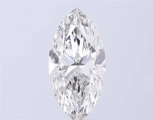 5.00ct Marquise Lab Grown Diamond (Colour G, Clarity VVS2, IGI Certified)