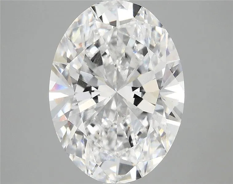 5.00ct Oval Lab Grown Diamond (Colour D, Clarity VS2, IGI Certified)