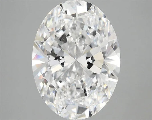 5.00ct Oval Lab Grown Diamond (Colour D, Clarity VS2, IGI Certified)