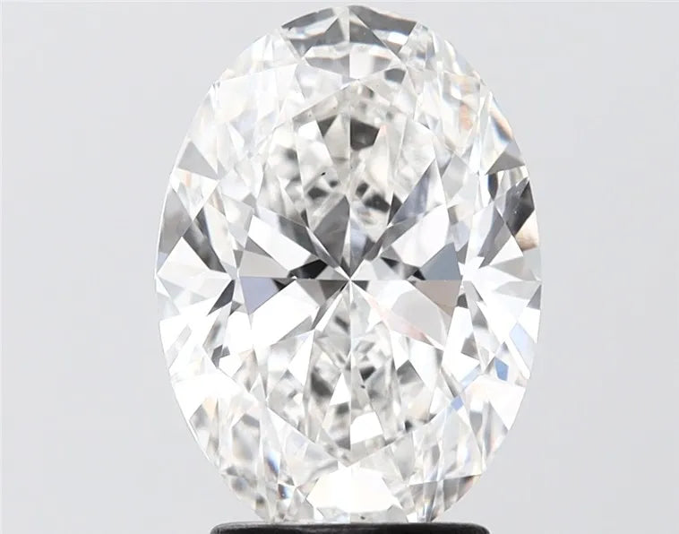 5.00ct Oval Lab Grown Diamond (Colour F, Clarity VS1, IGI Certified)
