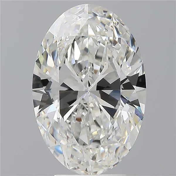 5.00ct Oval Lab Grown Diamond (Colour F, Clarity VVS2, IGI Certified)