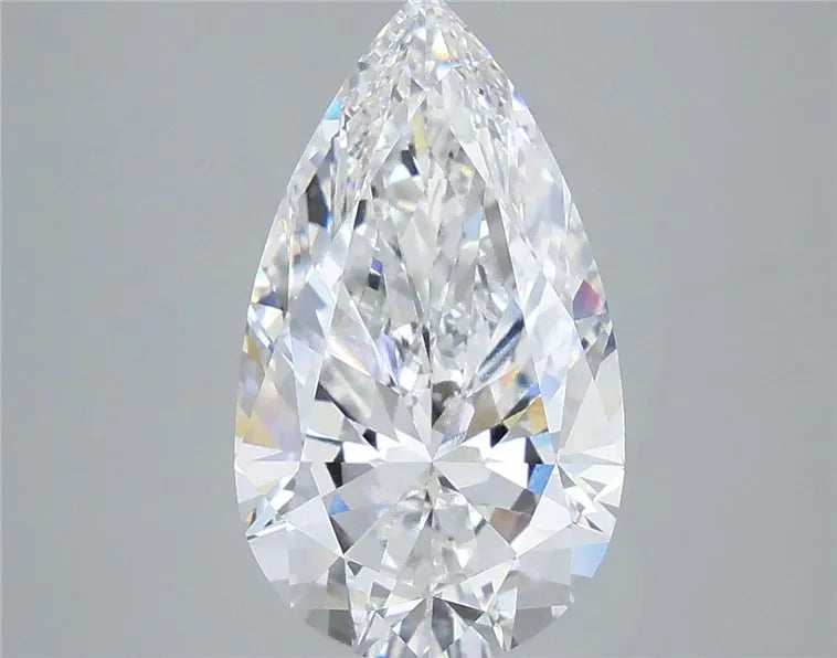 5.00ct Pear Lab Grown Diamond (Colour D, Clarity VVS2, IGI Certified)