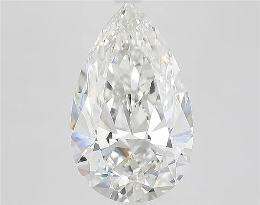 5.00ct Pear Lab Grown Diamond (Colour F, Clarity VS1, IGI Certified)