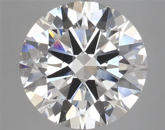 5.00ct Round Lab Grown Diamond (Colour F, Clarity VVS2, Cut ID, IGI Certified)