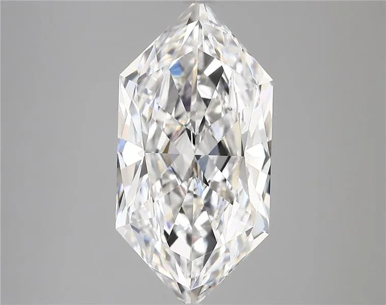 5.01ct Hexagonal Lab Grown Diamond (Colour D, Clarity VVS2, IGI Certified)
