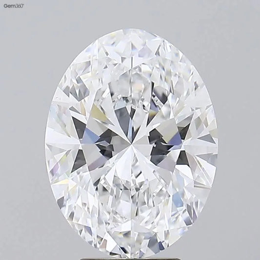 5.01ct Oval Lab Grown Diamond (Colour D, Clarity VS1, IGI Certified)
