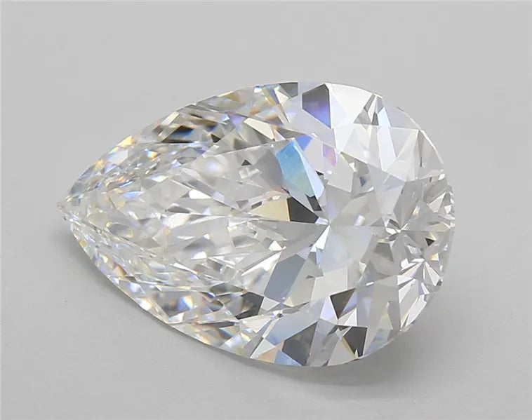 5.01ct Pear Lab Grown Diamond (Colour E, Clarity VS1, Cut EX, IGI Certified)