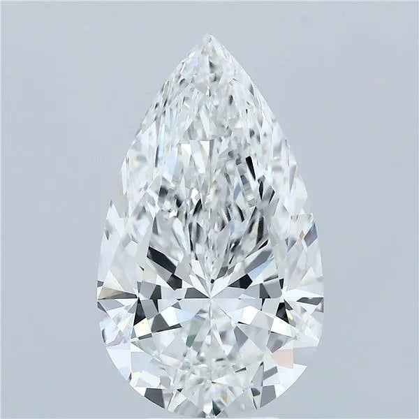 5.01ct Pear Lab Grown Diamond (Colour F, Clarity VVS2, IGI Certified)