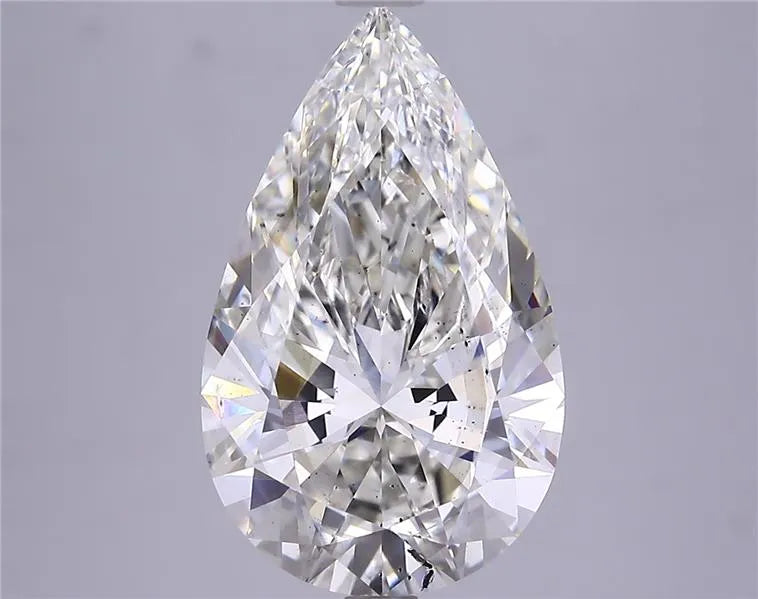 5.01ct Pear Lab Grown Diamond (Colour H, Clarity SI1, IGI Certified)