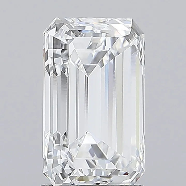5.02ct Emerald Lab Grown Diamond (Colour F, Clarity VVS2, IGI Certified)