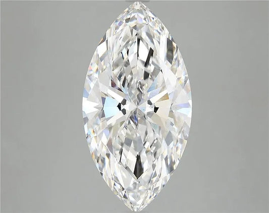 5.02ct Marquise Lab Grown Diamond (Colour E, Clarity VS2, IGI Certified)