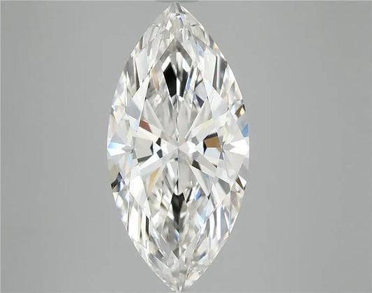 5.02ct Marquise Lab Grown Diamond (Colour F, Clarity VVS2, IGI Certified)