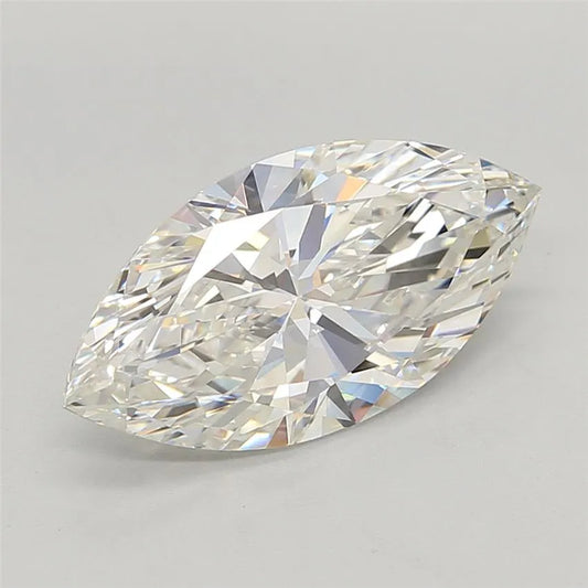 5.02ct Marquise Lab Grown Diamond (Colour G, Clarity VVS2, IGI Certified)