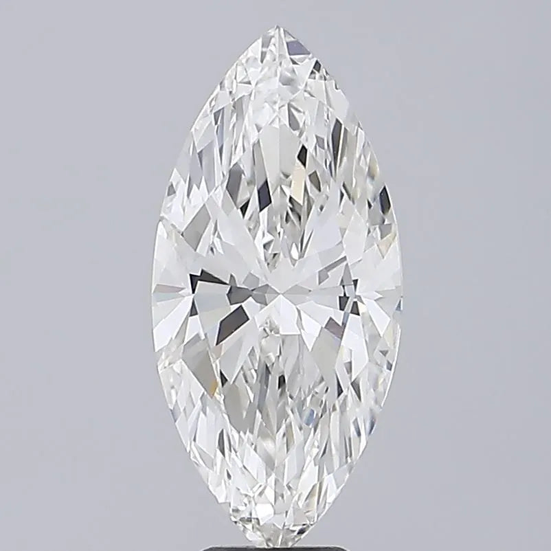 5.02ct Marquise Lab Grown Diamond (Colour G, Clarity VVS2, IGI Certified)