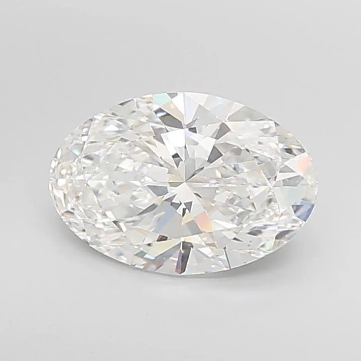 5.02ct Oval Lab Grown Diamond (Colour E, Clarity VVS2, IGI Certified)