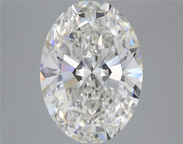 5.02ct Oval Lab Grown Diamond (Colour F, Clarity VVS2, IGI Certified)