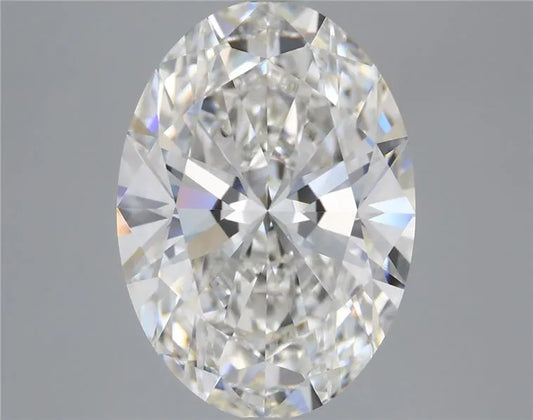 5.02ct Oval Lab Grown Diamond (Colour F, Clarity VVS2, IGI Certified)