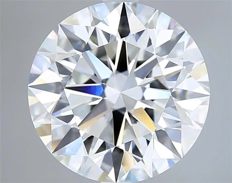 5.02ct Round Lab Grown Diamond (Colour F, Clarity VVS2, Cut ID, IGI Certified)