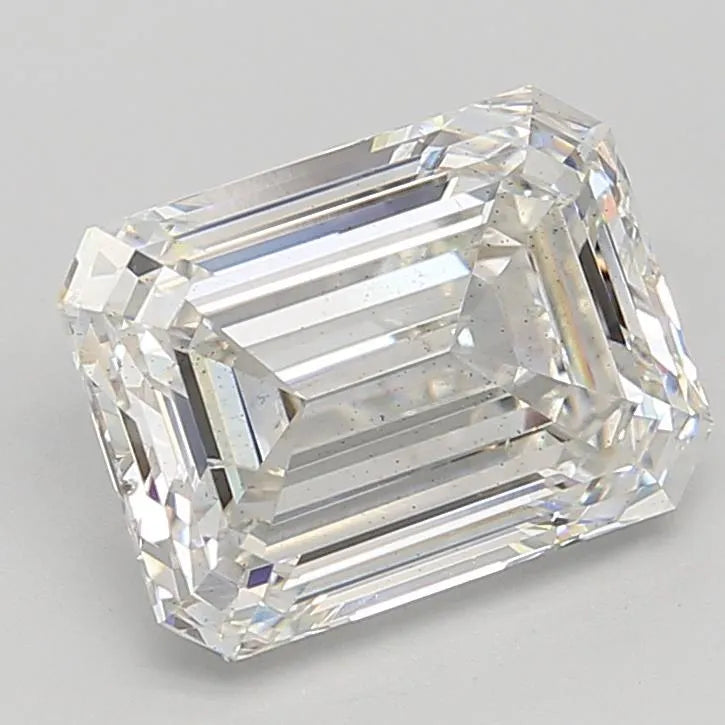 5.03ct Emerald Lab Grown Diamond (Colour F, Clarity SI2, IGI Certified)