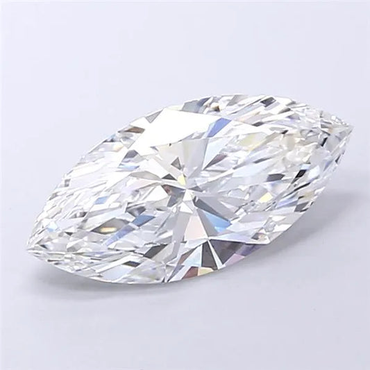 5.03ct Marquise Lab Grown Diamond (Colour E, Clarity IF, IGI Certified)
