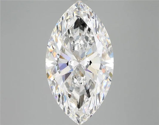 5.03ct Marquise Lab Grown Diamond (Colour E, Clarity VVS2, IGI Certified)