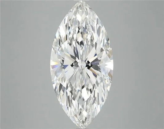 5.03ct Marquise Lab Grown Diamond (Colour F, Clarity VVS2, IGI Certified)