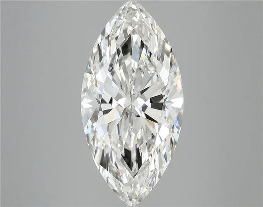 5.03ct Marquise Lab Grown Diamond (Colour G, Clarity VS1, IGI Certified)