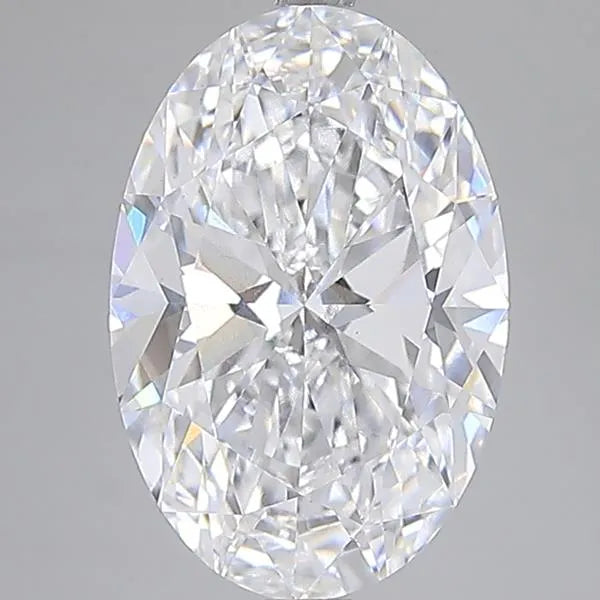 5.03ct Oval Lab Grown Diamond (Colour D, Clarity VS1, IGI Certified)