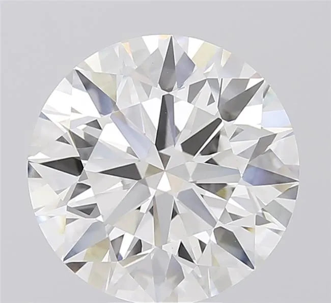 5.03ct Round Lab Grown Diamond (Colour F, Clarity VVS2, Cut ID, IGI Certified)