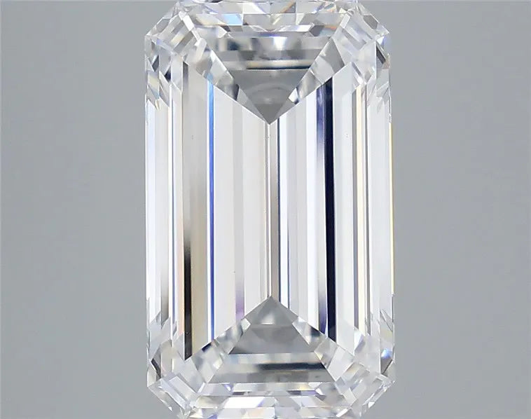 5.04ct Emerald Lab Grown Diamond (Colour D, Clarity VVS2, IGI Certified)