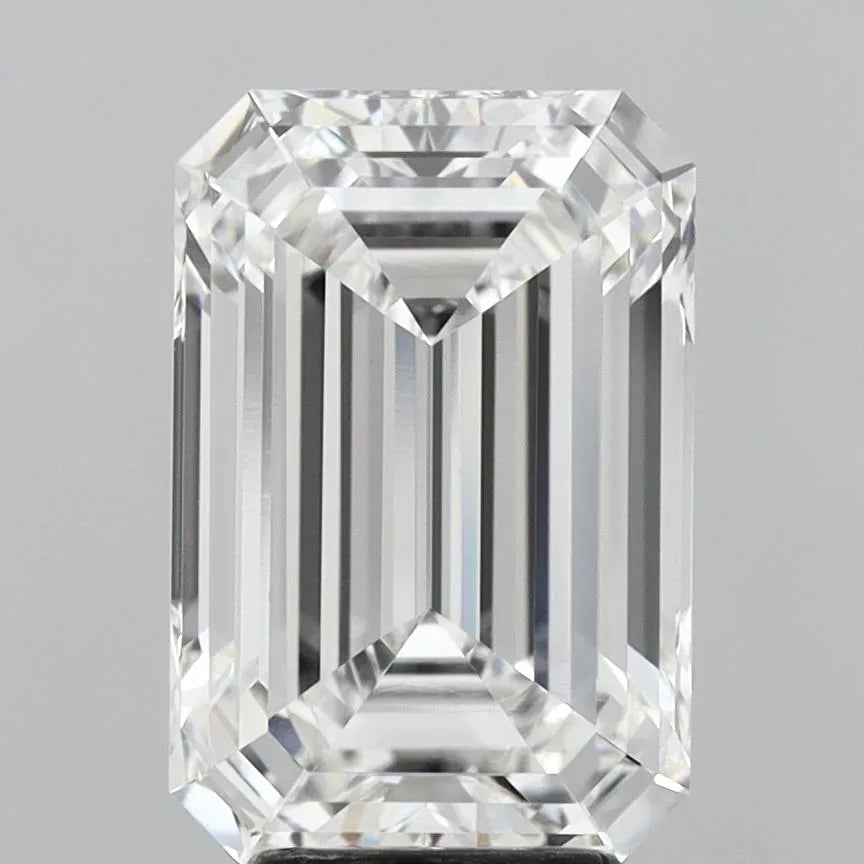 5.04ct Emerald Lab Grown Diamond (Colour E, Clarity VVS2, IGI Certified)