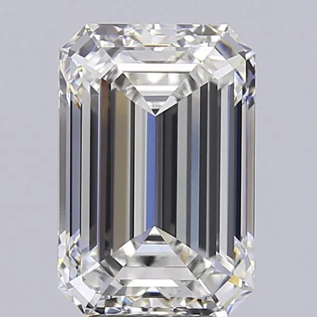 5.04ct Emerald Lab Grown Diamond (Colour E, Clarity VVS2, IGI Certified)