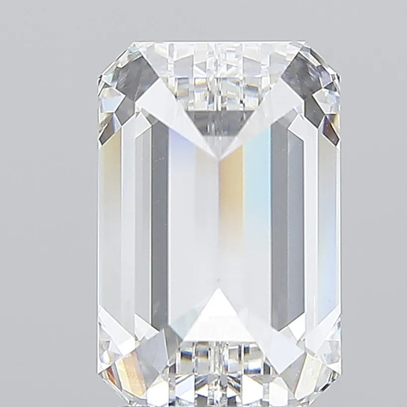 5.04ct Emerald Lab Grown Diamond (Colour F, Clarity VVS2, IGI Certified)
