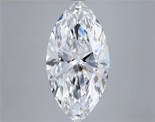 5.04ct Marquise Lab Grown Diamond (Colour E, Clarity VVS2, IGI Certified)