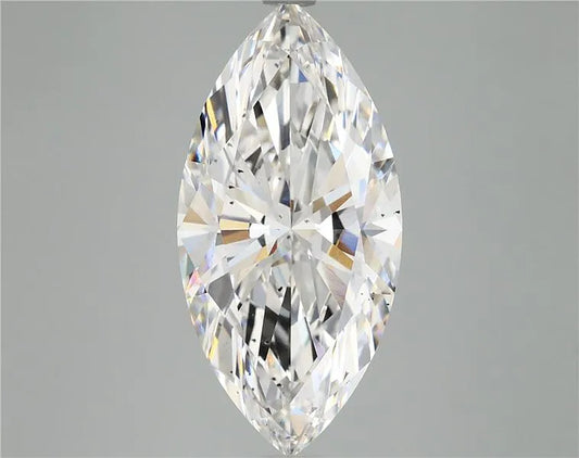 5.04ct Marquise Lab Grown Diamond (Colour F, Clarity SI1, IGI Certified)