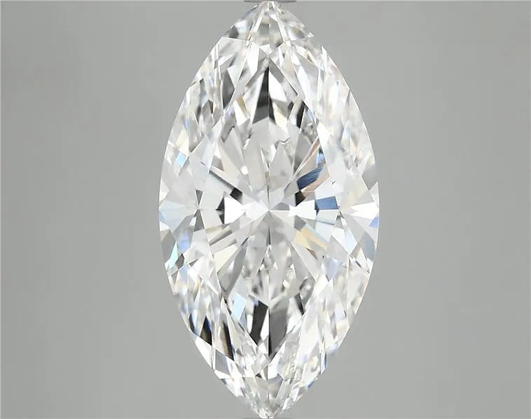 5.04ct Marquise Lab Grown Diamond (Colour F, Clarity VVS2, IGI Certified)
