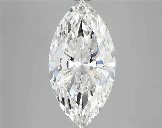 5.04ct Marquise Lab Grown Diamond (Colour F, Clarity VVS2, IGI Certified)