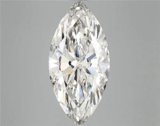 5.04ct Marquise Lab Grown Diamond (Colour G, Clarity VS2, IGI Certified)